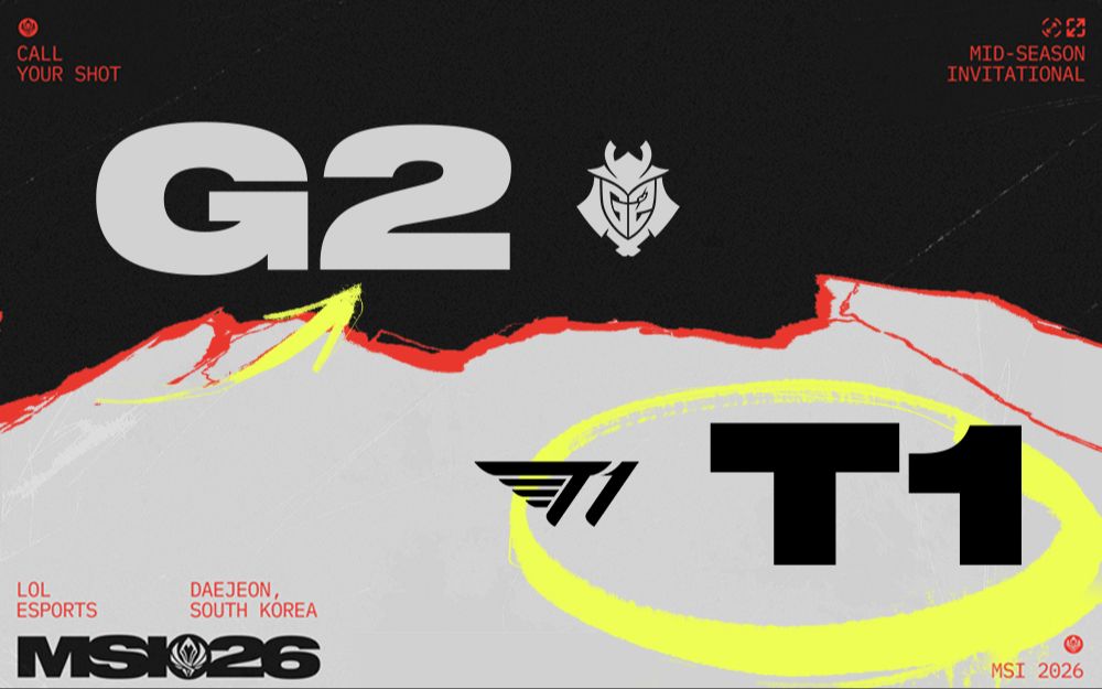G2爆冷掀翻T1！2026MSI小组赛欧洲之王上演惊天逆转